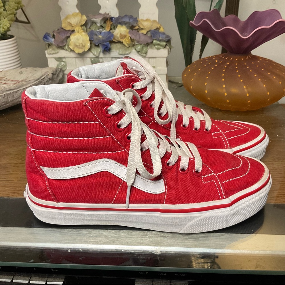 VANS KIDS BOYS HI SKATE SHOES SZ 4.5 - Picture 2 of 7